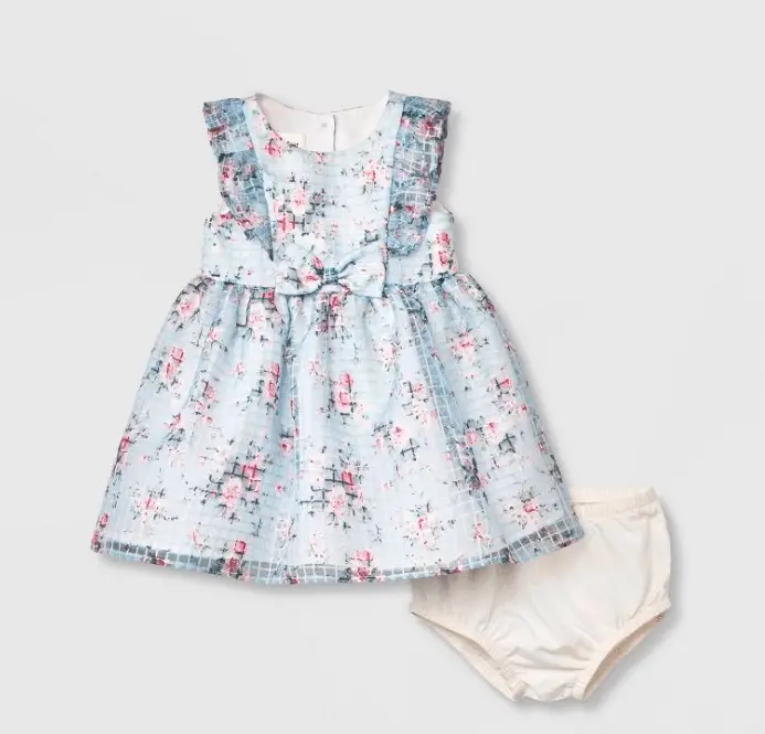 baby girl summer dress floral