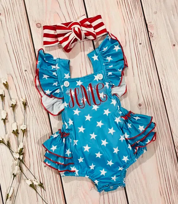 fourth of july baby dress