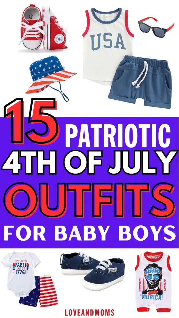 baby boy fourth of july outfits