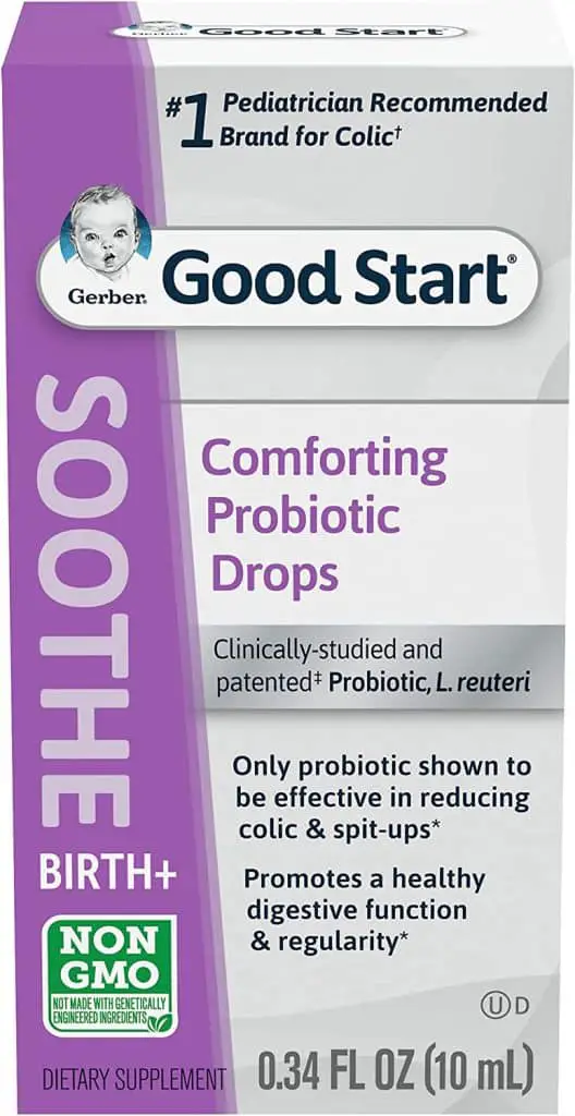 gerbers soothe probiotics