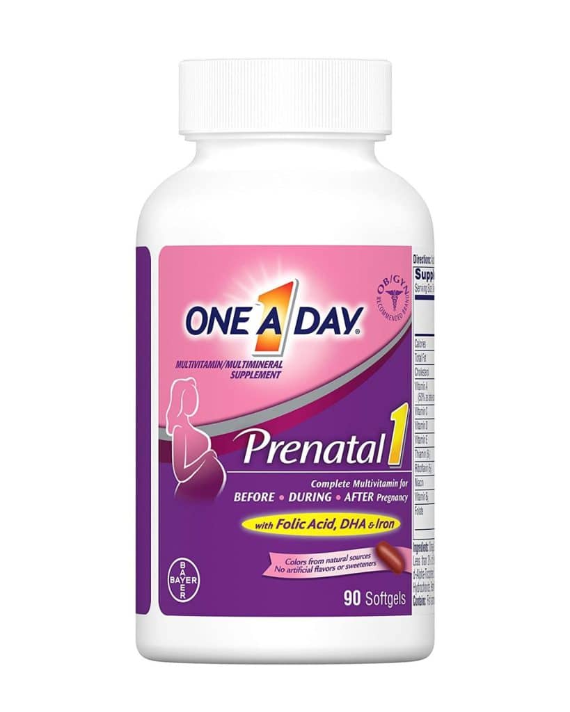 Womens one a day prenatal vitamin