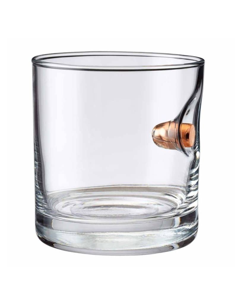 bullet whiskey glass