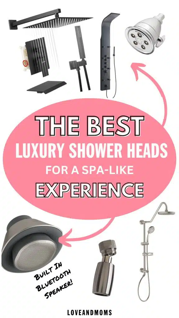 best luxury shower heads