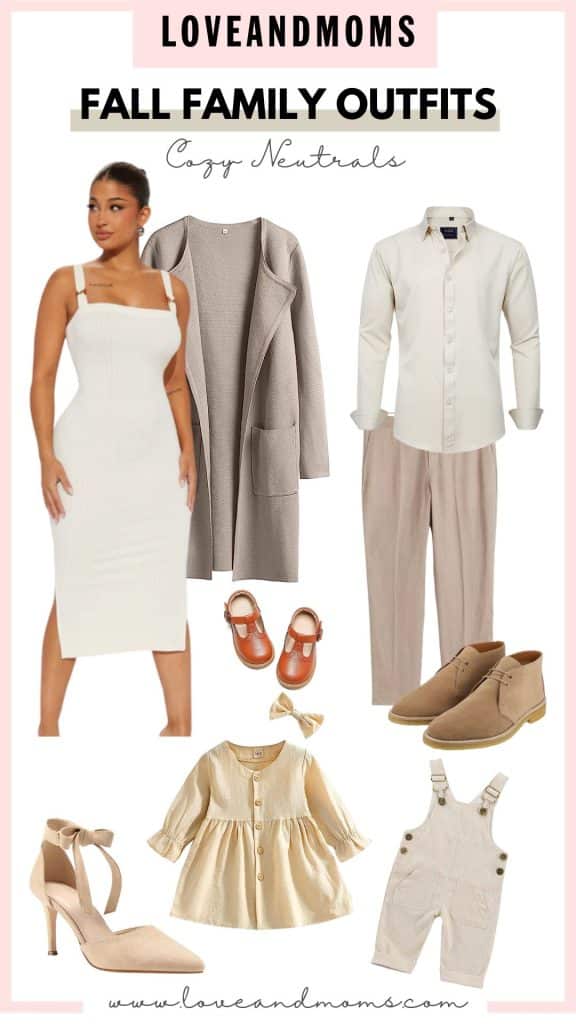 fall family outfits Cozy Neutrals 3