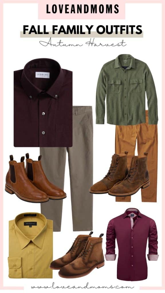 fall outfits Dress your man autumn harvest