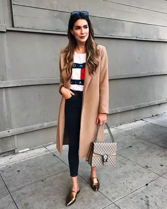 overcoat fall outfit