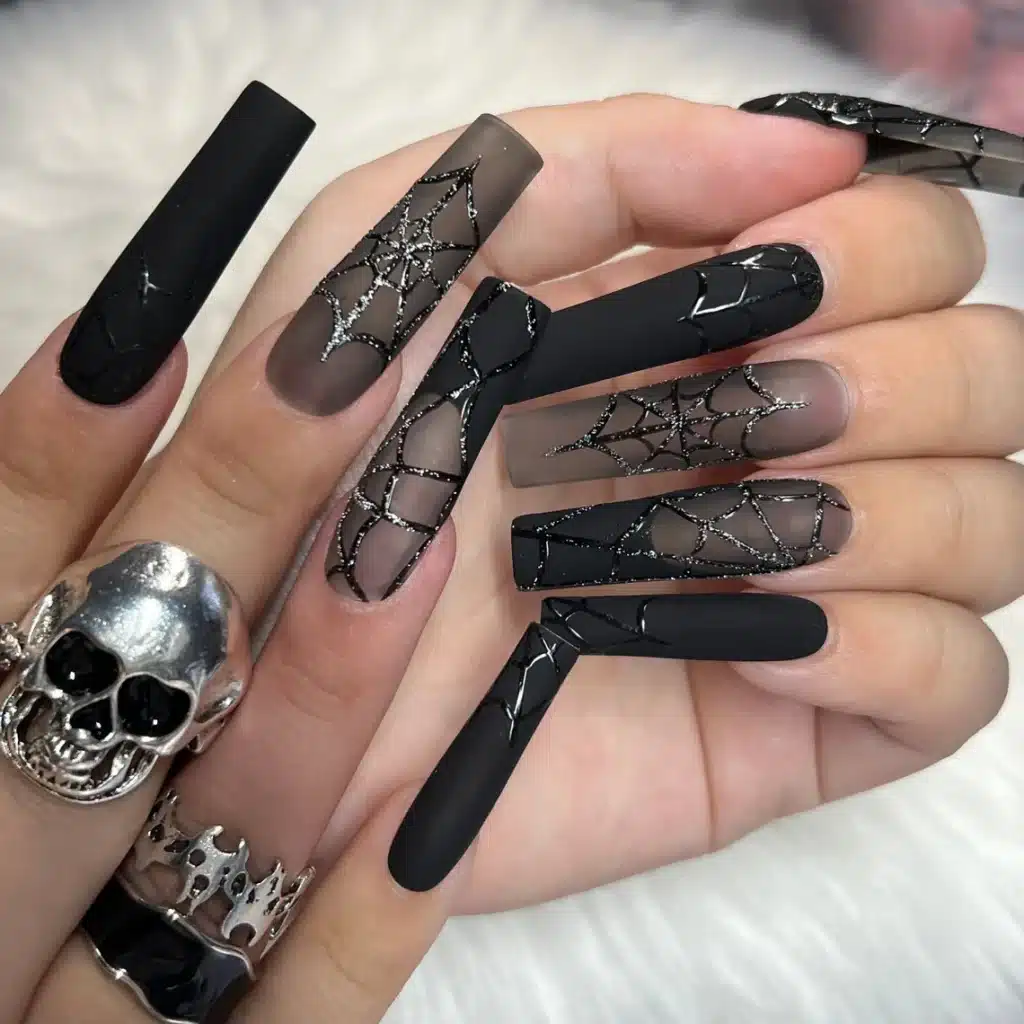 Black Witch Nails