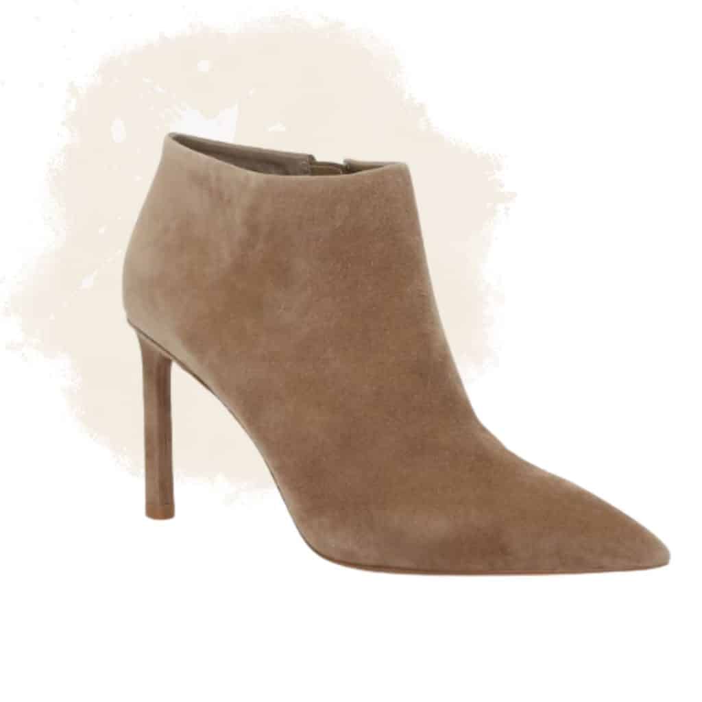 Taupe Suede Vince Camuto Booties