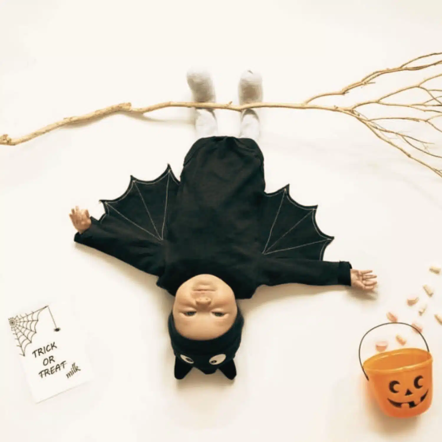 baby halloween photoshoot ideas