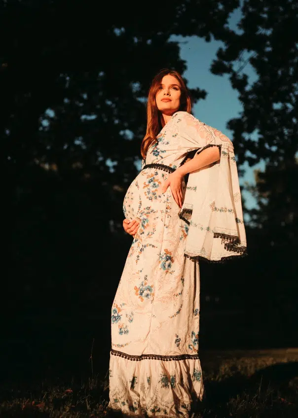 boho maternity dress rental