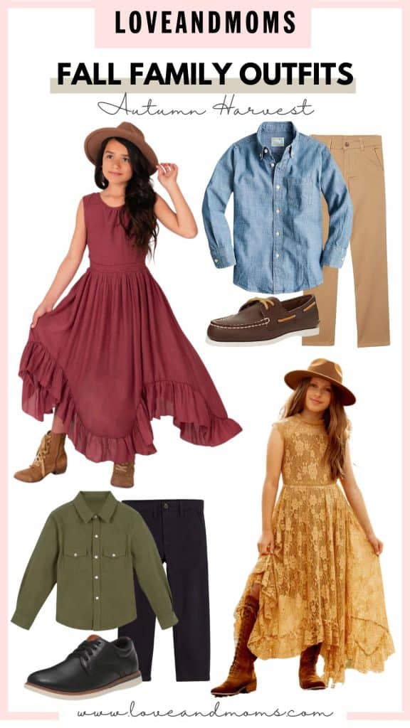 fall outfits Dress your kiddos Autumn Harvest