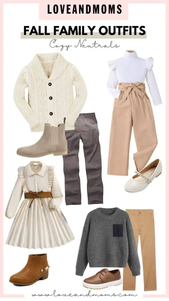 fall outfits Dress your kiddos cozy neutrals