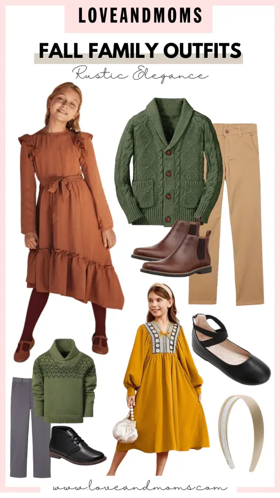 fall outfits Dress your kiddos rustic elegance
