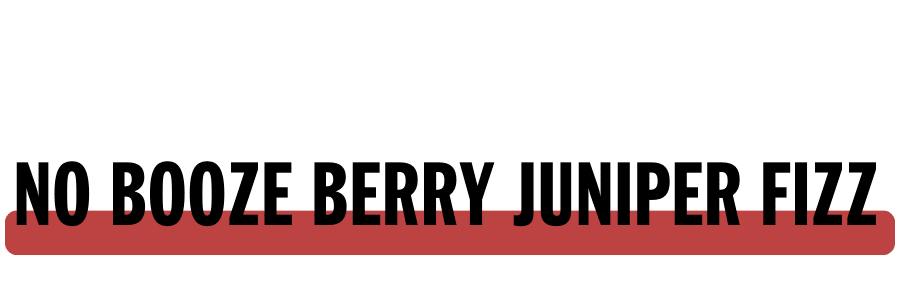 Berry Juniper Fizz