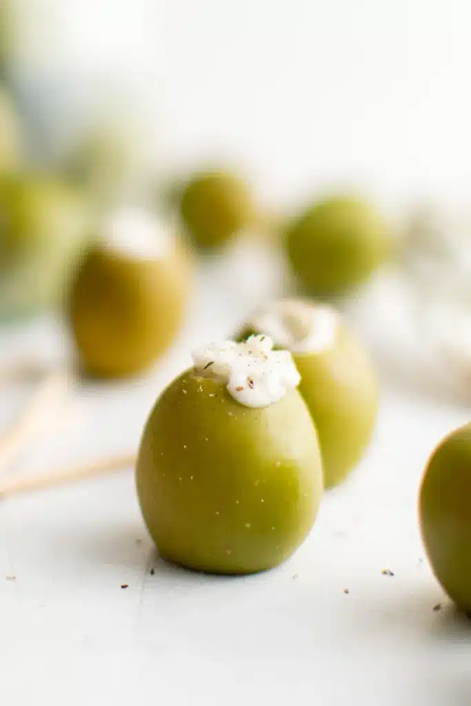 Blue Cheese Stuffed olives 1