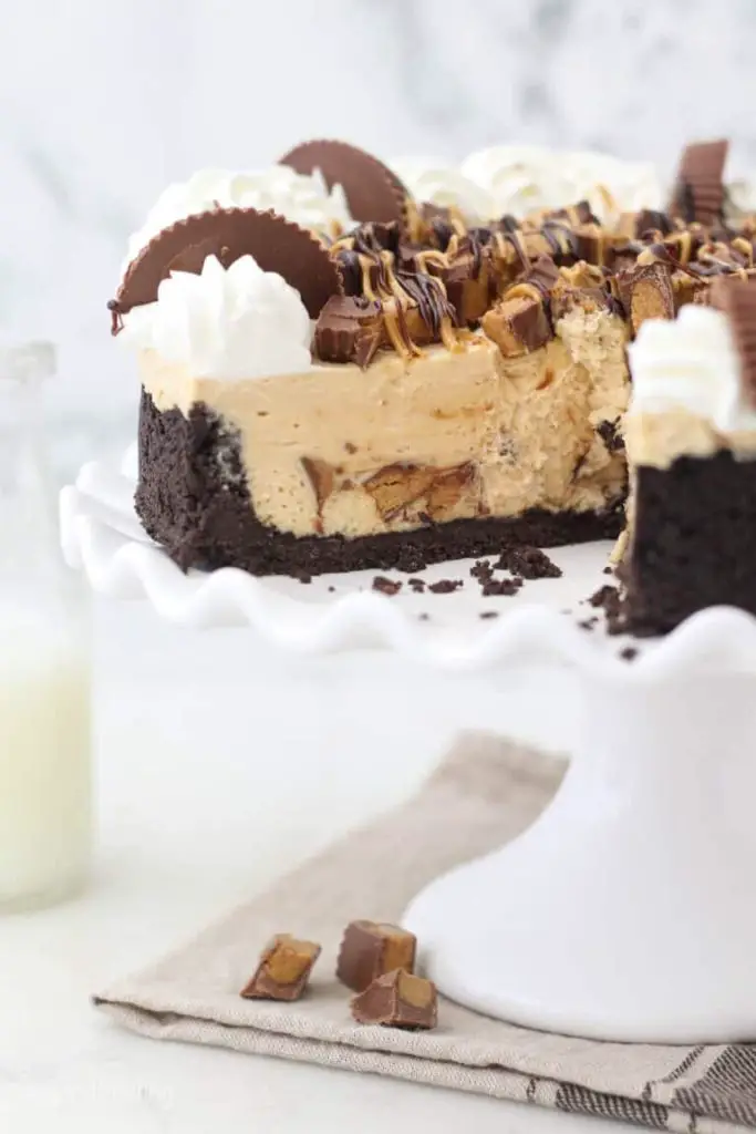 Reese peanut butter cup cheesecake
