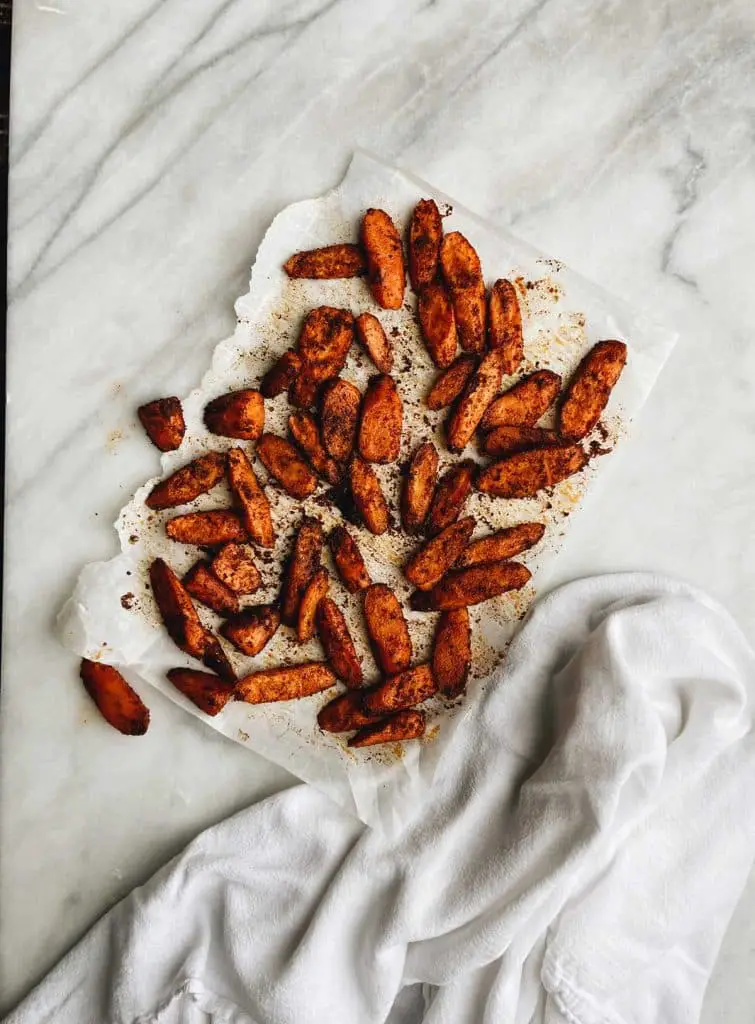 Roasted Spice Carrots