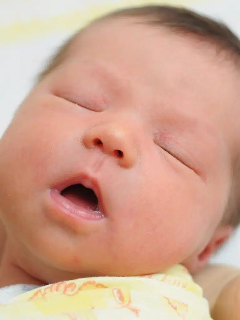 babies sleeping with mouth open 2
