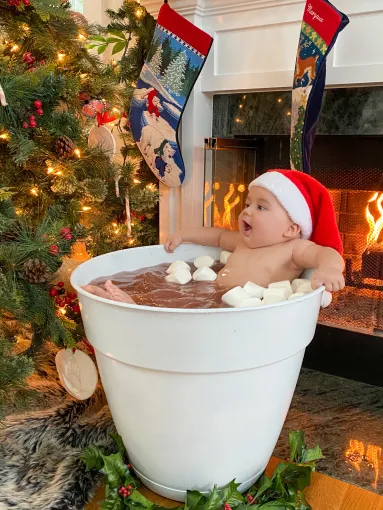 Baby in Hot Chocolate