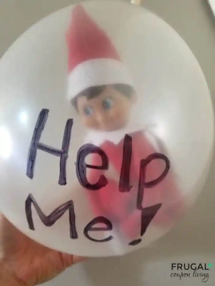 Elf Is Trapped In a Balloon