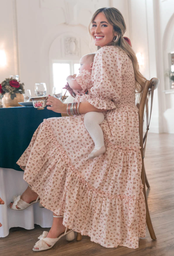 Floral Mommy and Me Maxi Dress