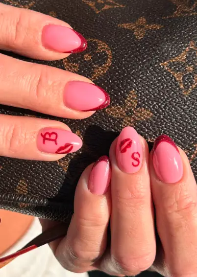 Personalized Initials Nails