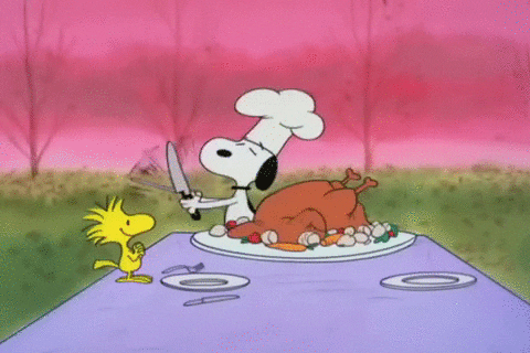 Snoopy Woodstock Thanksgiving