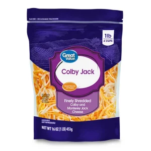 Great Value Finely Shredded Colby Jack Cheese