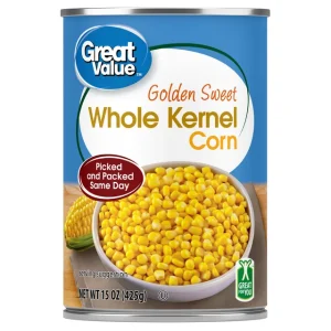 Great Value Golden Sweet Whole Kernel Corn, Canned Corn