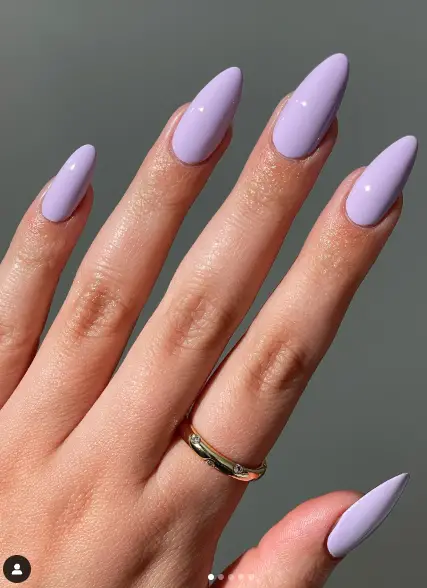 Lovely in Lavender Nails