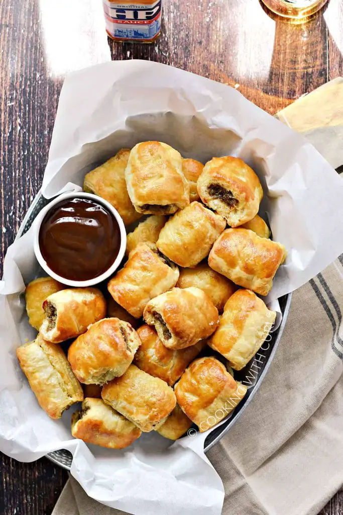Puff Pastery Sausage Rolls