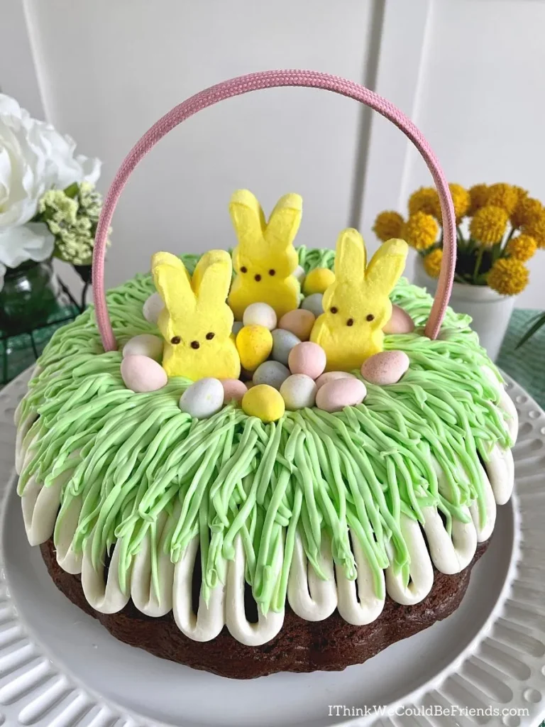 Easter Basket Bundt Cake