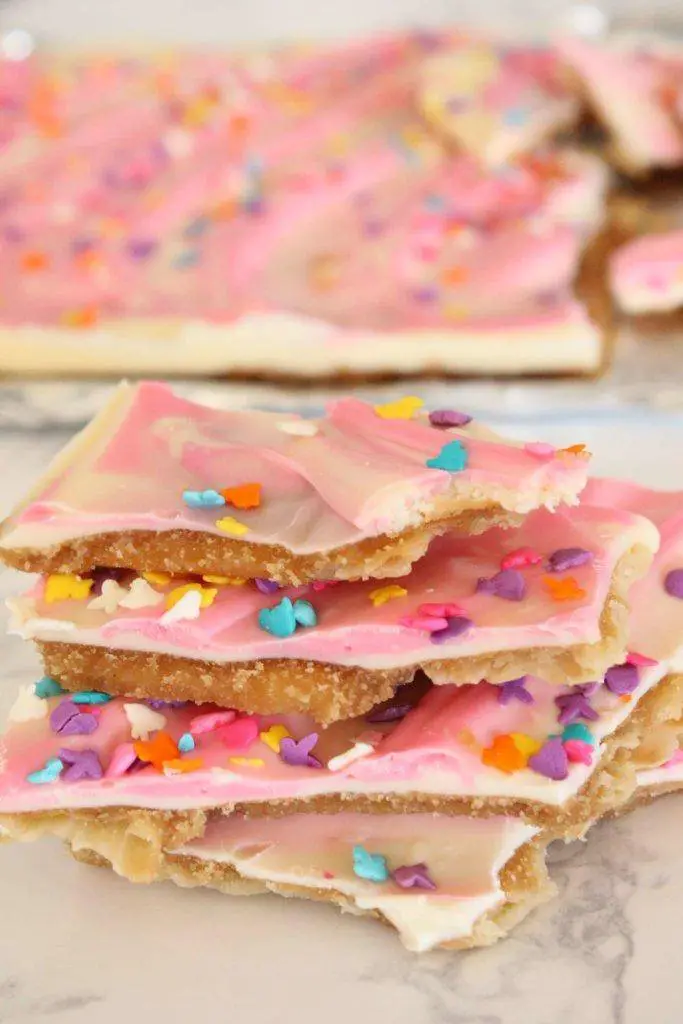 Easter Crack White Chocolate Toffee
