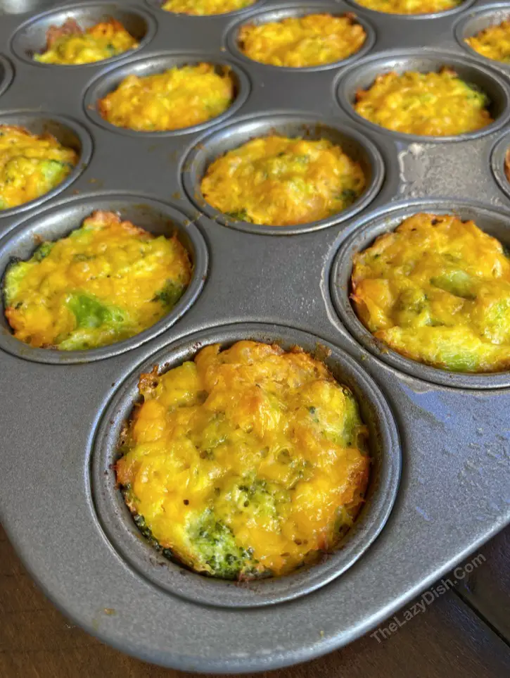 Broccoli and Cheese Cups