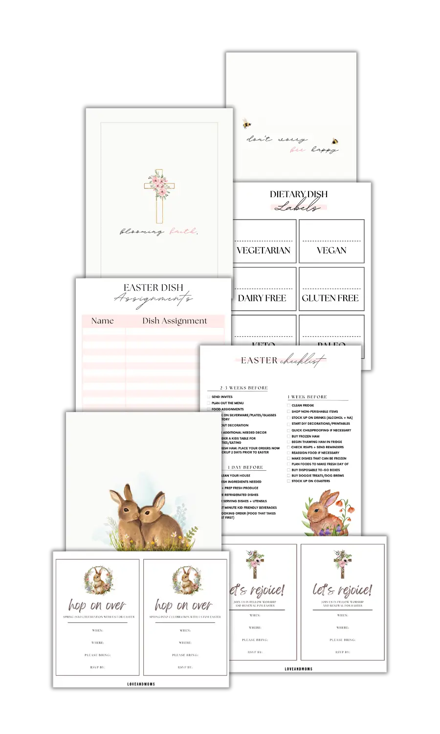 Easter Free Printables Opt In