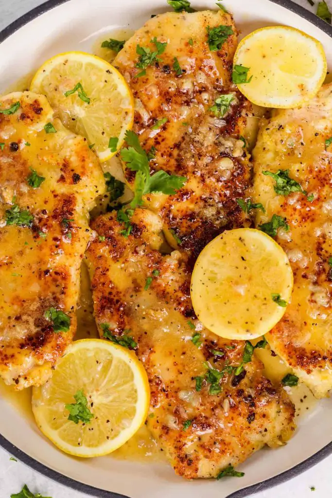Lemon Chicken Recipe with Lemon Butter Sauce
