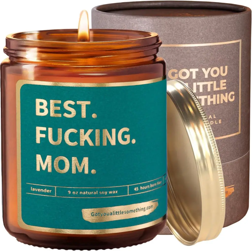 Best fucking mom candle