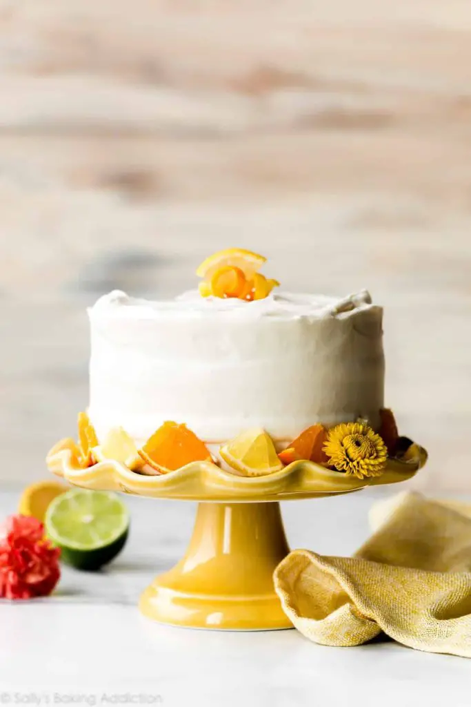 Citrus Sunshine Cake