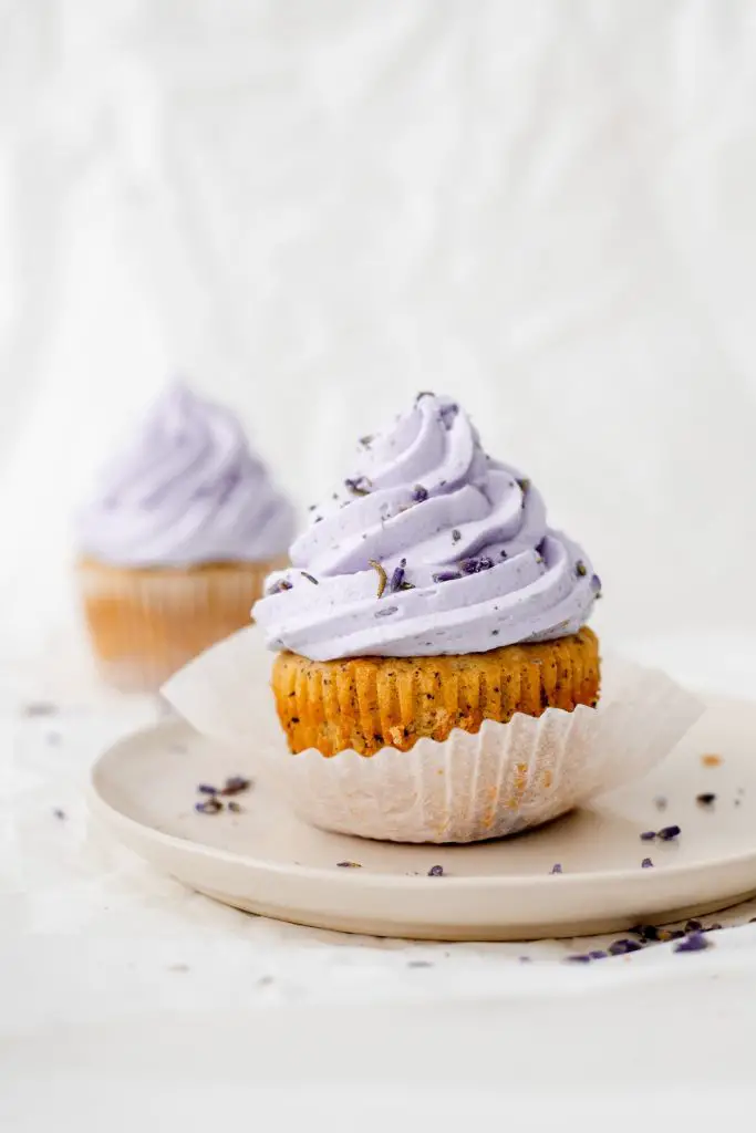 Earl Grey Lavender cupcakes