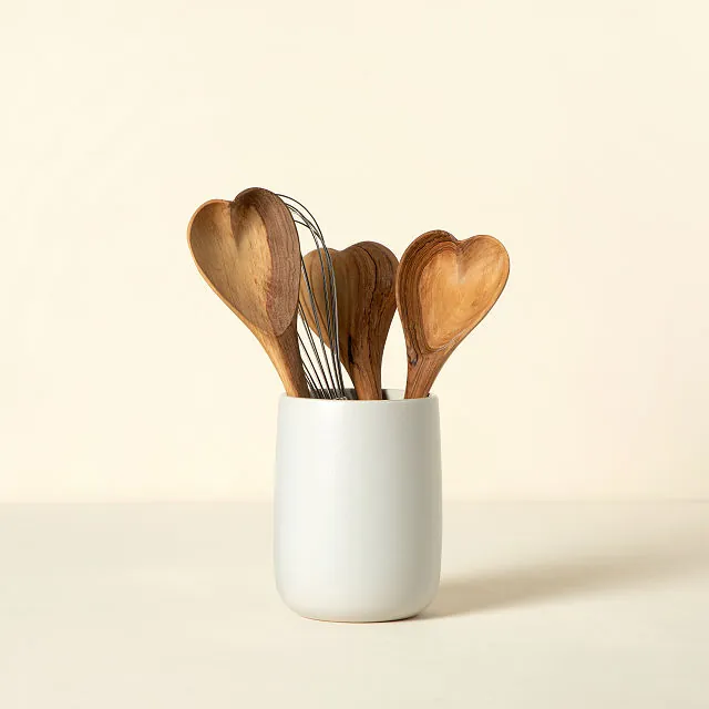 Heart Shaped Wooden Spoons