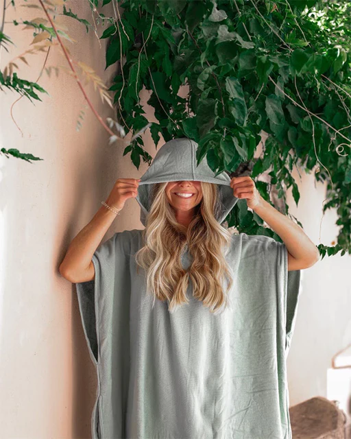 Hooded Changing Poncho