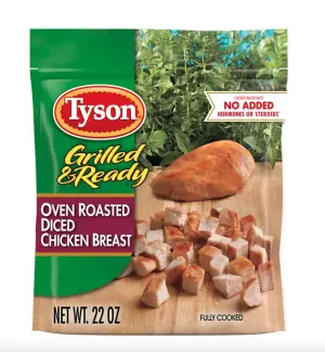 Tyson Diced Frozen Grilled Chicken