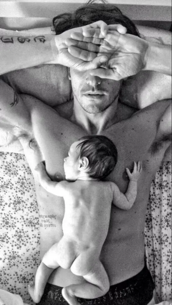 Dad and Baby