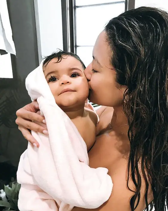 Mommy and Shower Baby Pics
