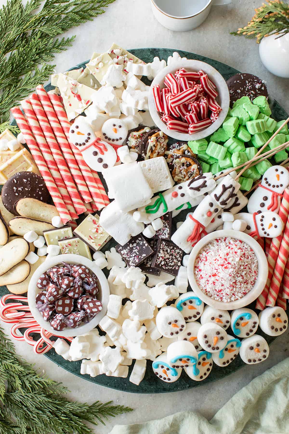 Hot Chocolate Holiday Charcuterie Board