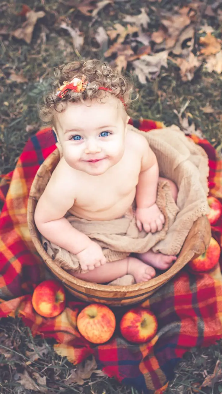 Baby in a Basket