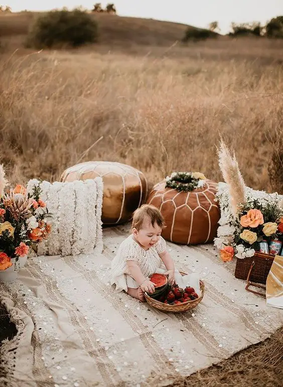 FAll Wheat Fields and Fruit