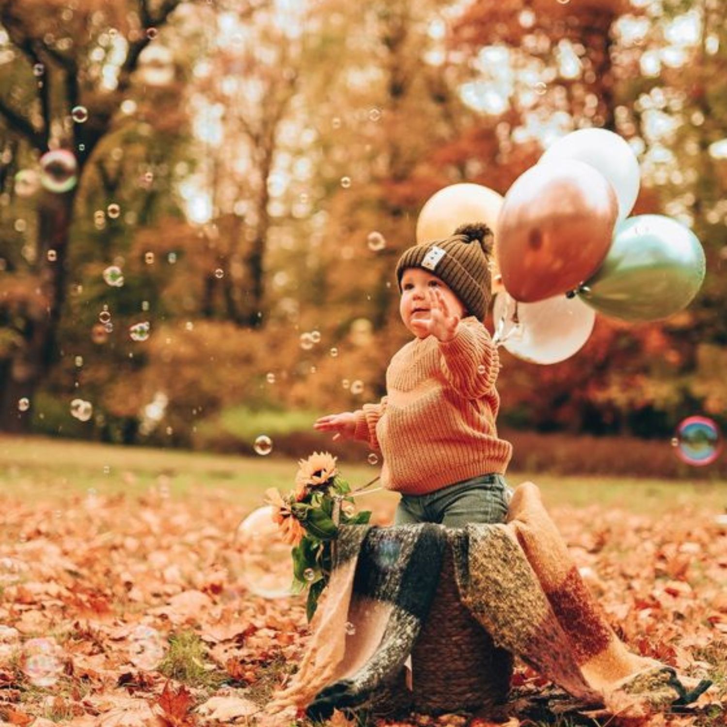 Fall baby photoshoot ideas