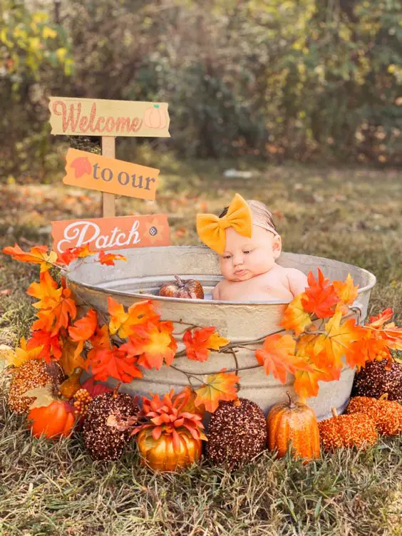 Pumpkin Patch Bath